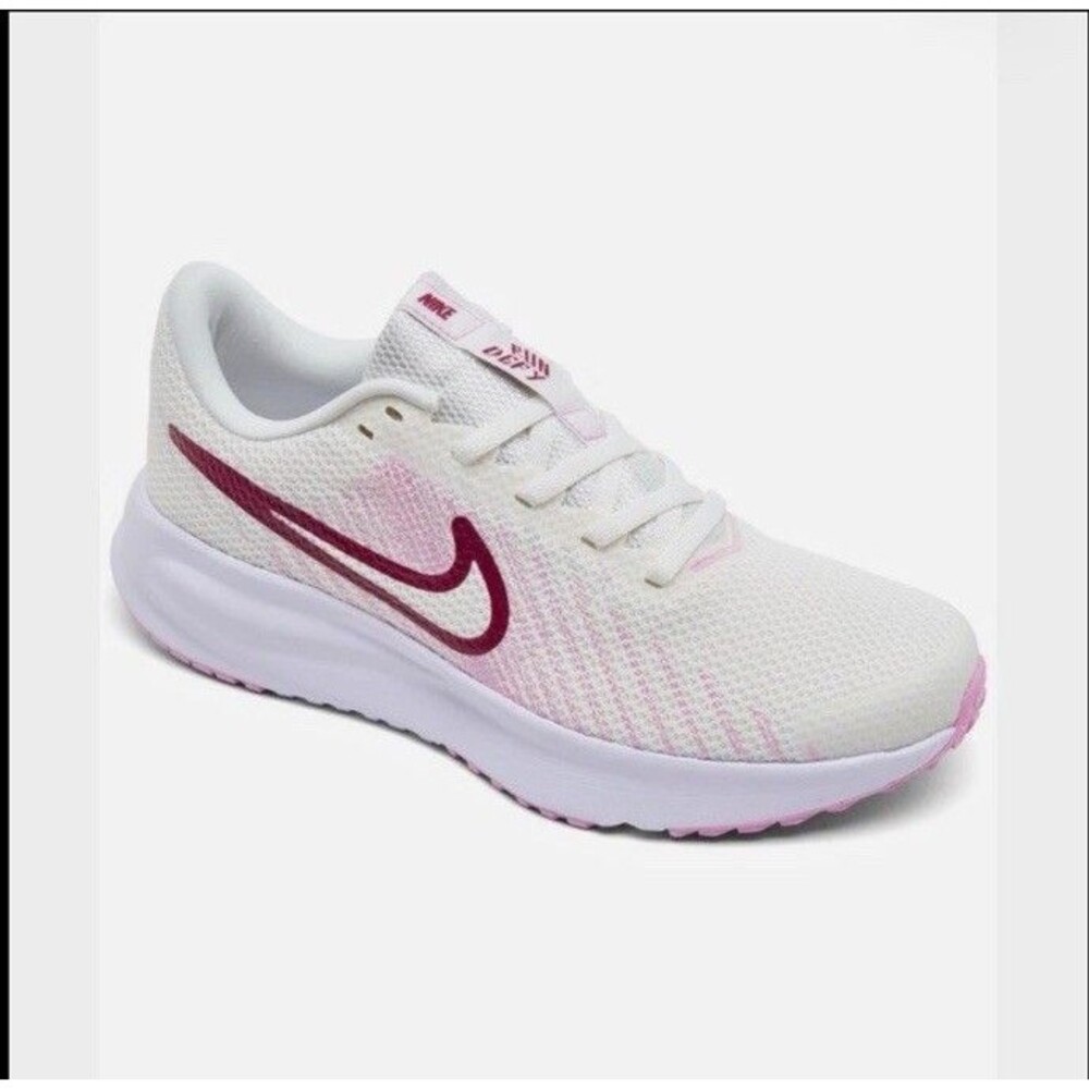 NWT Nike Womens Run Defy Running Sneakers Shoes White Pink HM9593 New With Box